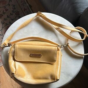 Sunny Satin Crossbody Bag with Front Flap - Women's